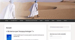 Desktop Screenshot of eco-psychologie.com