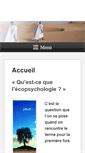 Mobile Screenshot of eco-psychologie.com
